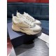 DIOR B22 Technical Mesh with White and Silver-Tone Calfskin