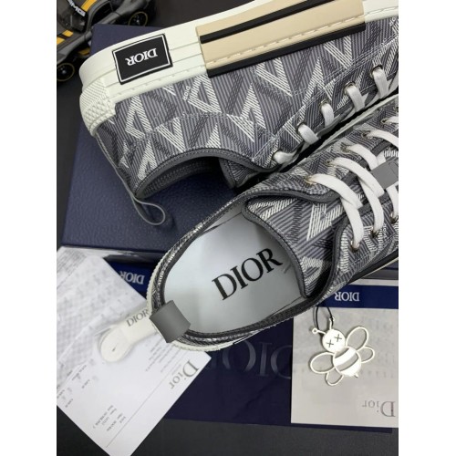 DIOR B23 Low Top Grey Sneakers 2022