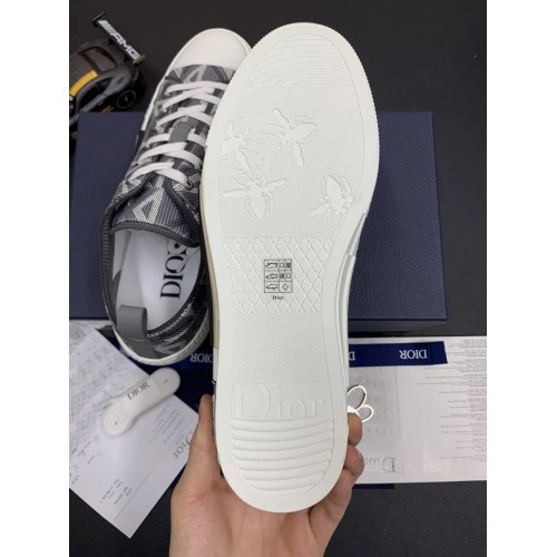 DIOR B23 Low Top Grey Sneakers 2022