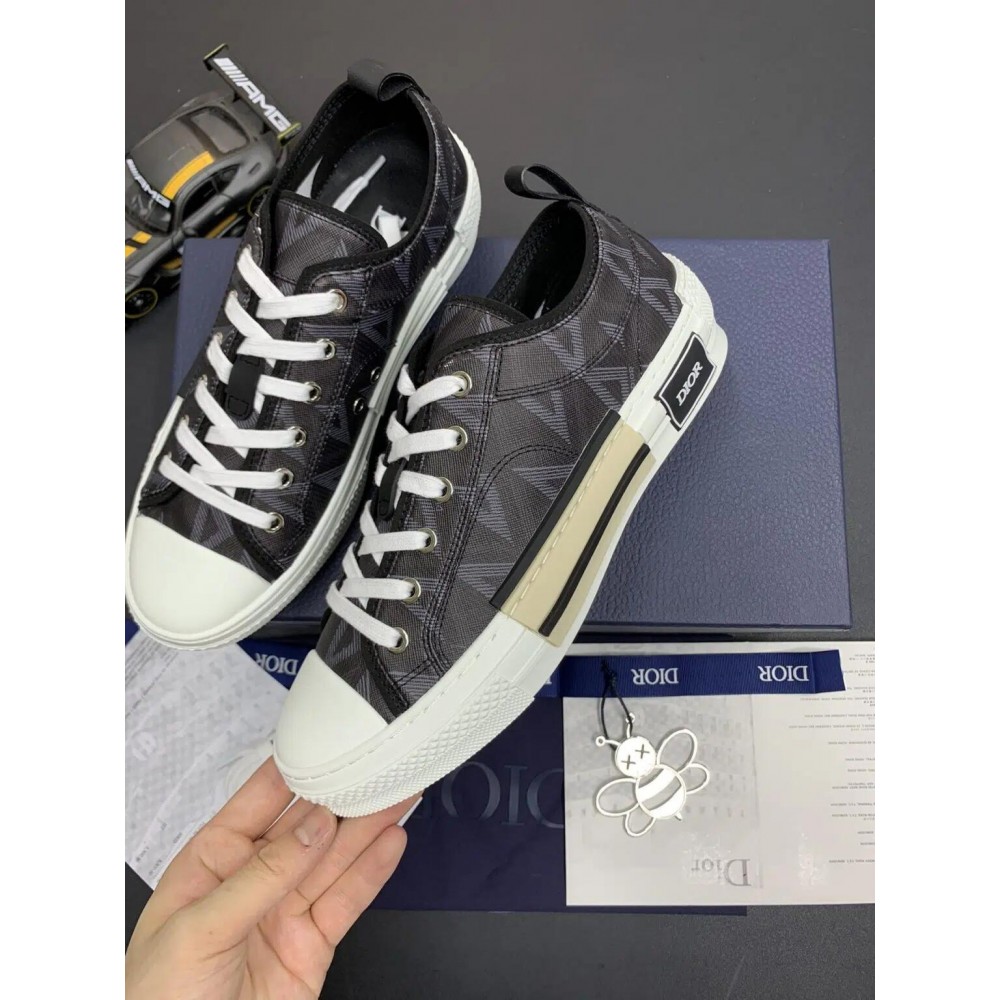 DIOR B23 Low Top Black Sneakers 2022