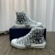 DIOR B23 High Top Sneakers Oblique Skull