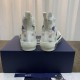 DIOR B23 High Top Sneaker White Oblique Canvas