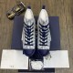 DIOR B23 High Blue Oblique Sneakers for Men