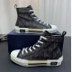 DIOR B23 High Black CD Canvas 2022