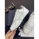 DIOR B27 Low Top Sneakers Smooth Calfskin | White Grey