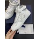 DIOR B27 High Top Sneaker | White Logo