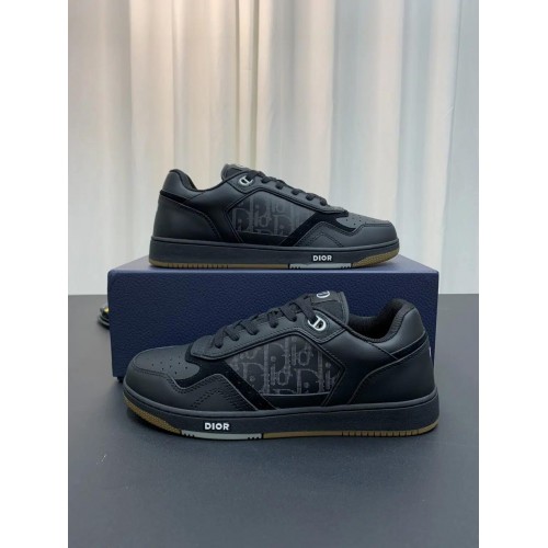 DIOR B27 Low Top Sneaker | All Black Logo