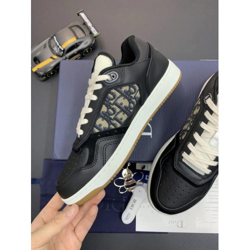 DIOR B27 Low Top Sneaker | All Black Logo