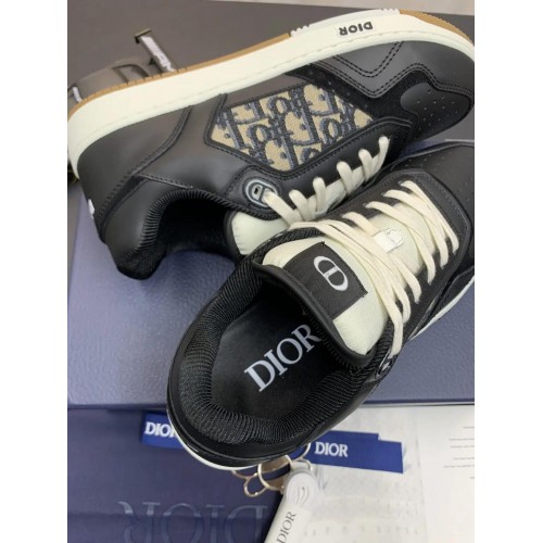 DIOR B27 Low Top Sneaker | All Black Logo