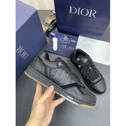 DIOR B27 Low Top Sneaker | All Black Logo