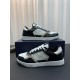 DIOR B27 Low Top Black White Beige Oblique Galaxy Sneakers