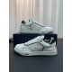 DIOR B27 Low Top Sneakers | White Leather Red logo