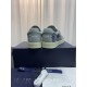 Dior B27 Smooth Calfskin Leather Low Top Sneakers | Blue Tiger