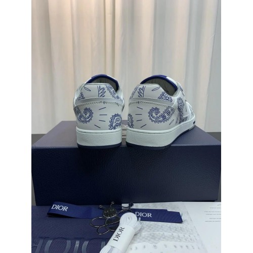 DIOR B27 Low Top Sneaker | CD Blue Paisley