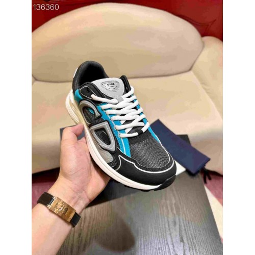 DIOR B30 Sneaker Turquoise/Black