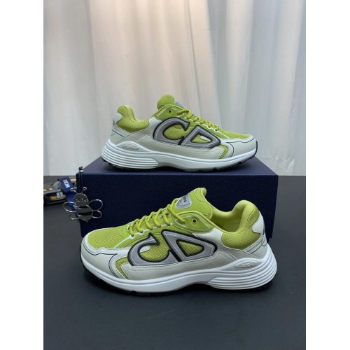 DIOR B30 Sneaker Cream & Yellow