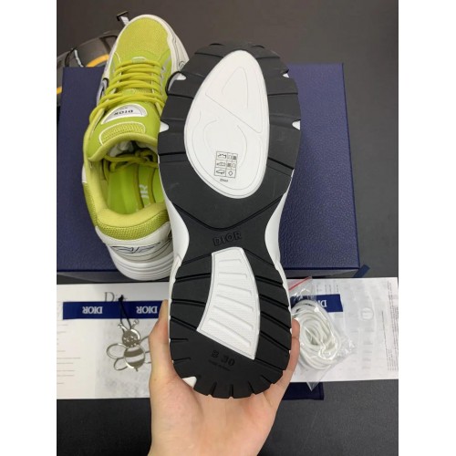 DIOR B30 Sneaker Cream & Yellow