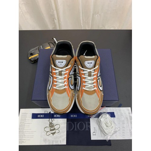 DIOR B30 Sneaker Cream & Orange