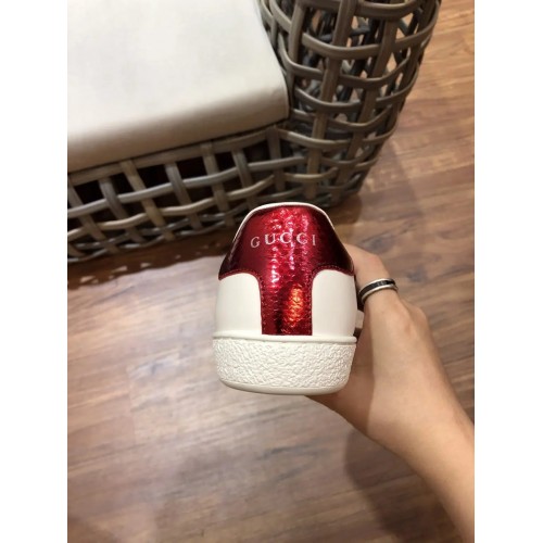 Gucci Replica – New Ace Heart Leather Rep Sneakers