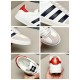 Adidas x Gucci Gazelle W – White Low Top Rep Sneakers