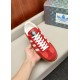 Adidas x Gucci Gazelle – Red Low Top Rep Sneakers