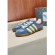 Adidas x Gucci Gazelle – Blue/Yellow Low Top Rep Sneakers