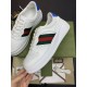 Gucci GG with Web – White Low Top Rep Sneakers for Girls