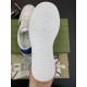 Gucci GG with Web – White Low Top Rep Sneakers for Girls