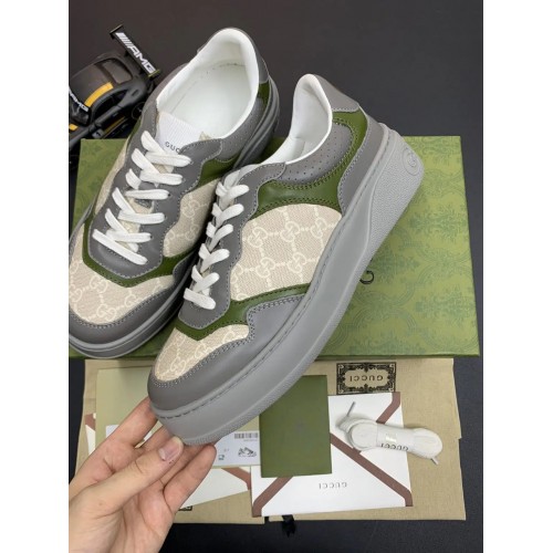 Gucci GG – Green Low Top Replica Sneakers for Men