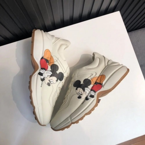 Gucci x Disney Rhyton Mickey Mouse-print Rep Sneaker