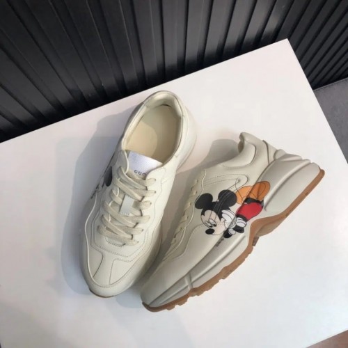 Gucci x Disney Rhyton Mickey Mouse-print Rep Sneaker