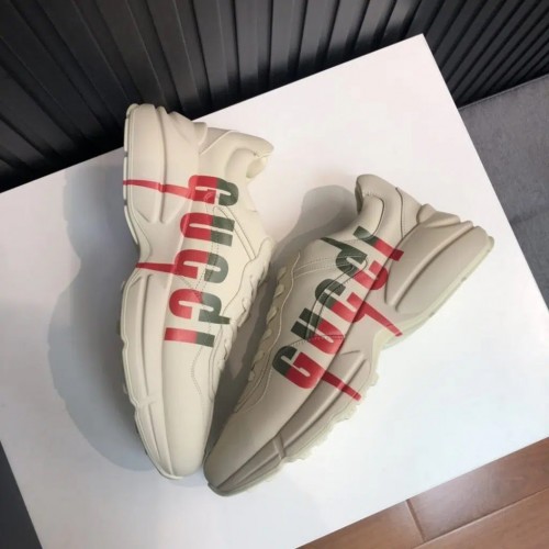 Gucci Rhyton Rep Sneaker – RED GREEN Gradient LOGO