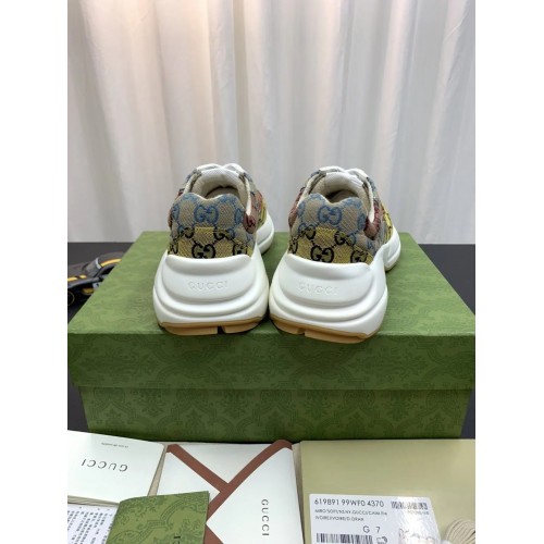 Gucci Rhyton Rep Sneaker – Yellow Orange for Men