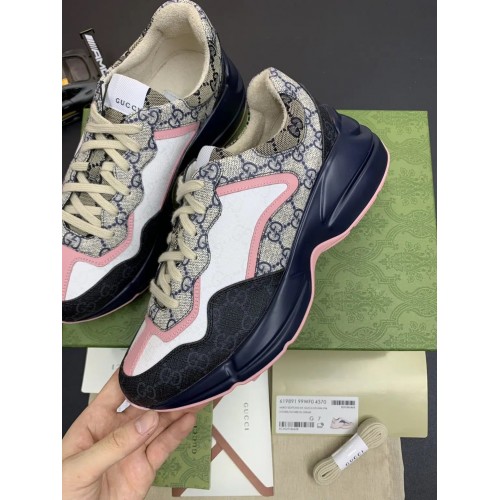 Gucci Rhyton Sneaker Blue/Pink