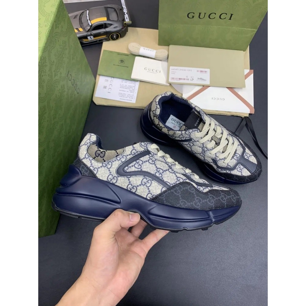 Gucci Rhyton Low Top Rep Sneaker – WHITE