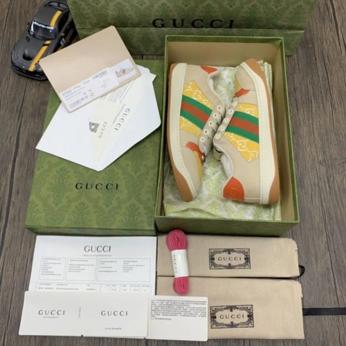 Gucci Screener Sneaker | Green Yellow