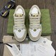 Gucci Screener Sneakers | Green White no logo