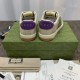 Gucci Screener Sneakers | Green Tan Purple