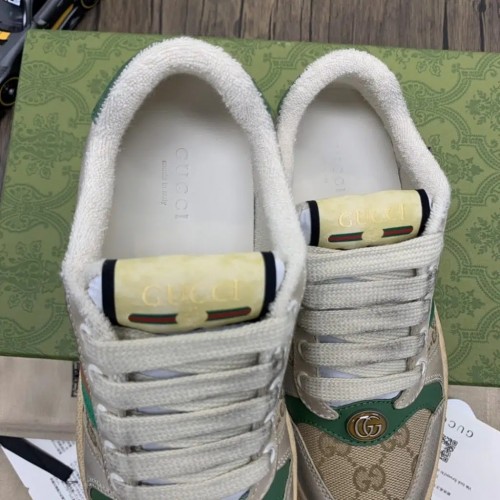 Gucci Dirty Screener Sneakers | Green