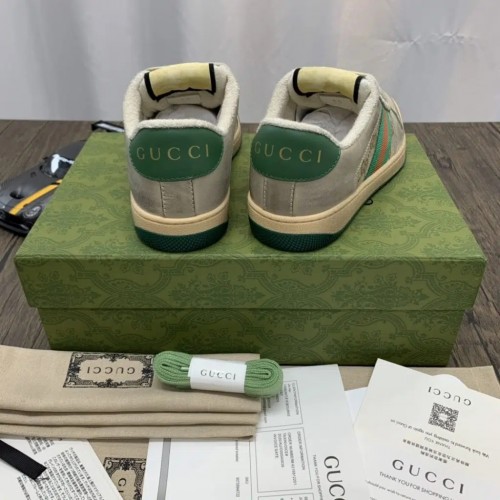 Gucci Dirty Screener Sneakers | Green