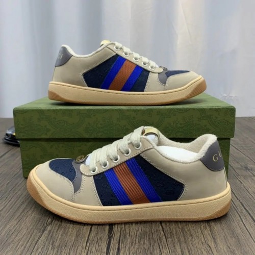 Gucci Screener Sneaker | Dark Blue