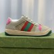 Gucci Screener Sneakers | Pink Green