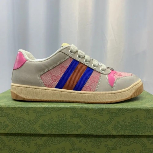 Gucci Screener Sneakers | Pink Blue