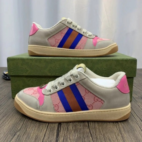 Gucci Screener Sneakers | Pink Blue