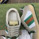 Gucci Screener Sneakers | Green and White