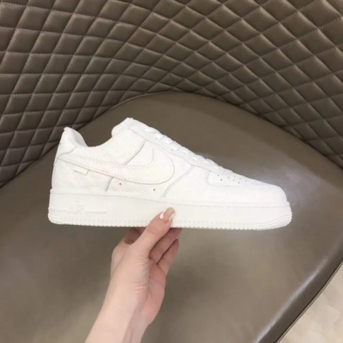 Louis Vuitton x Nike Air Force 1 Sneaker Reps (Pure White)