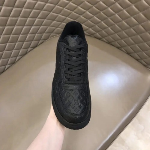 Louis Vuitton x Nike Air Force 1 Sneaker Reps – Pure Black