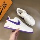 Louis Vuitton x Nike Air Force 1 Sneaker Reps (Purple & White)