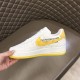 Louis Vuitton x Nike Air Force 1 Replica (Yellow & White)