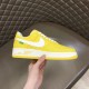 Louis Vuitton x Nike Air Force 1 Sneaker Reps (Yellow)